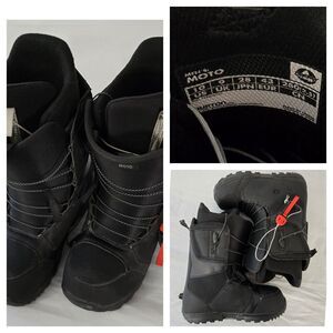 Burton Moto Imprint 1 Black Snowboard Boots Mens Size 10